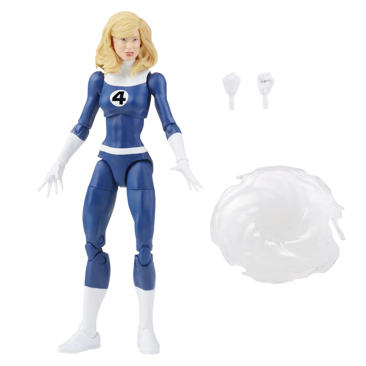 Figurka Marvel Legends Fantastic Four Retro Wave – The Thing, Ludzka Pochodnia, Niewidzialna Kobieta, M. Fantastyczny, Psycho-Man, 6 cali