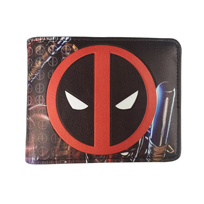 Portmonetka Avengers Deadpool – czerwone logo ze sztyletem