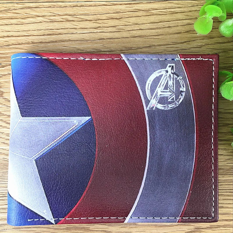 Portmonetka Avengers Kapitan Ameryka – zużyta tarcza diagonalna