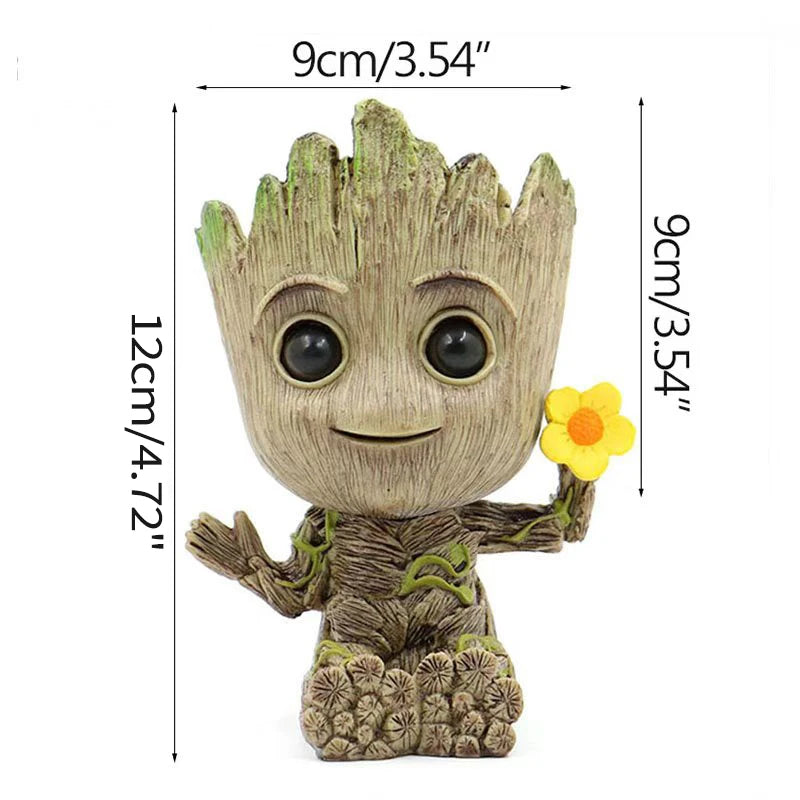 Doniczka Baby Groot – wielopozycyjny przybornik na ołówki i organizer