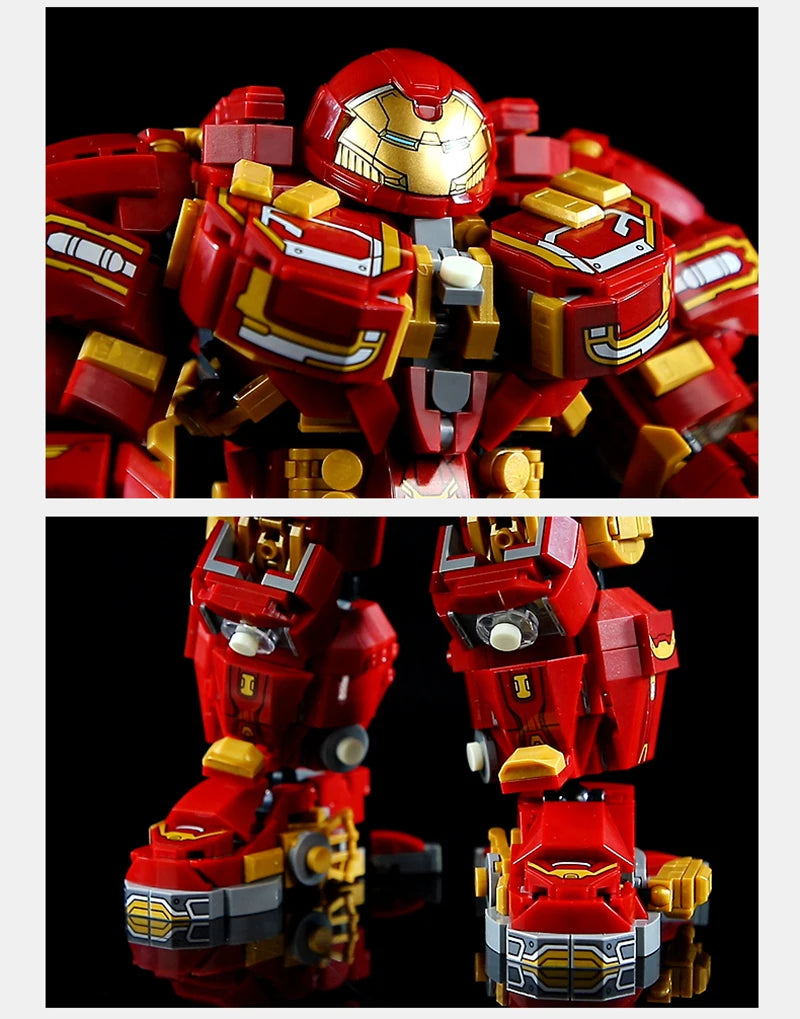 Zestaw klocków konstrukcyjnych Iron Man Hulkbuster — ponad 2000 elementów