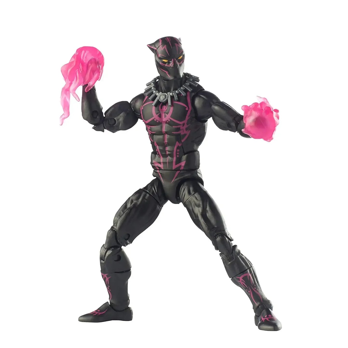 Figurka Marvel Legends Black Panther - kostium z vibranium, różowe efekty, 15cm