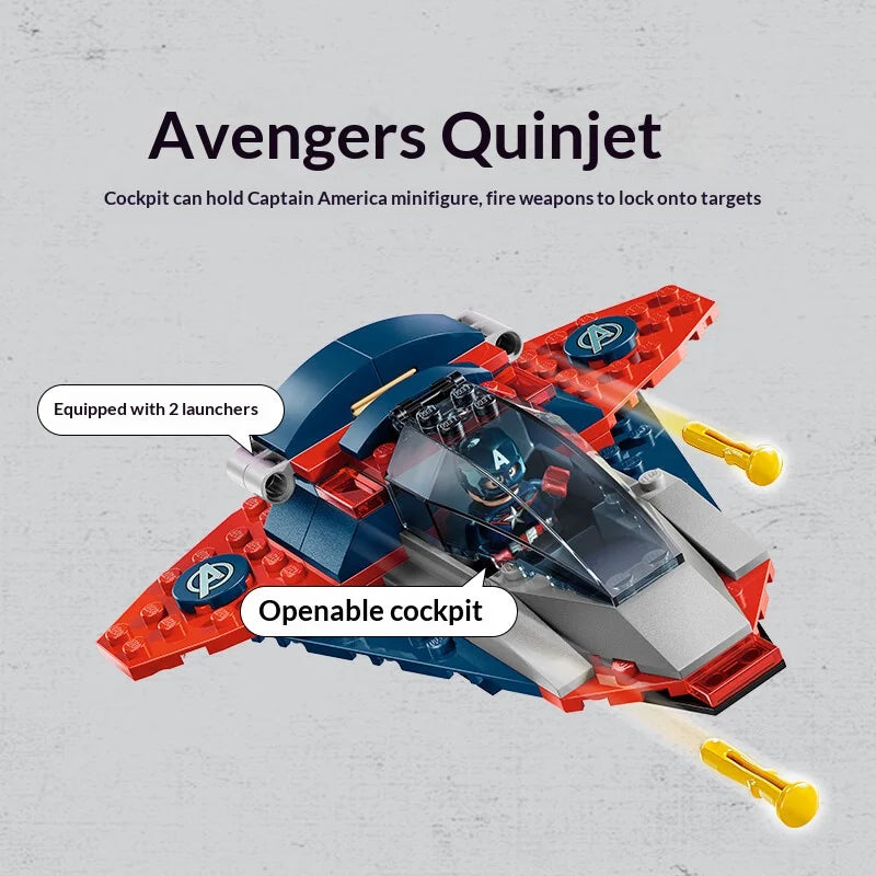 LEGO Marvel 76319 – Kapitan Ameryka kontra Thanos