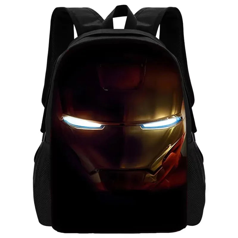 Plecak Avengers Iron Man – opuszczony, ciemny hełm
