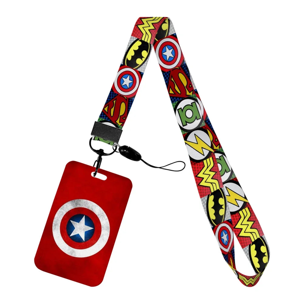 Identyfikator Kapitana Ameryki — tarcza na czerwonym tle