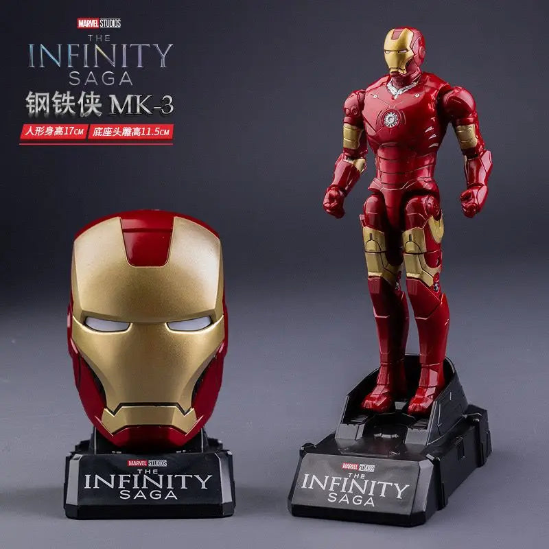 Figurka Iron Man MK3 z hełmem – kolekcja Infinity Saga
