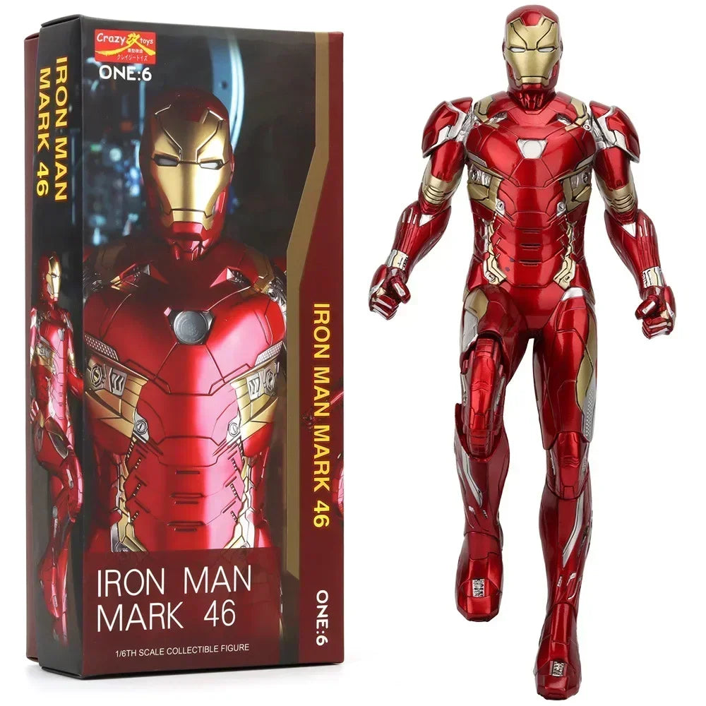 Figurka Avengers Iron Man Mark 46 – kolekcjonerska 1/6