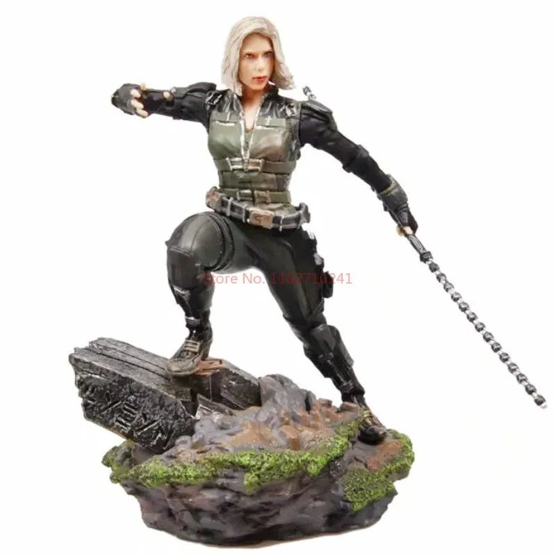 Figurka Avengers Black Widow – strój taktyczny z biczem