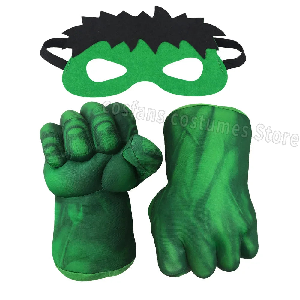 Rękawice bokserskie Avengers Hulk – zielona maska i rękawice