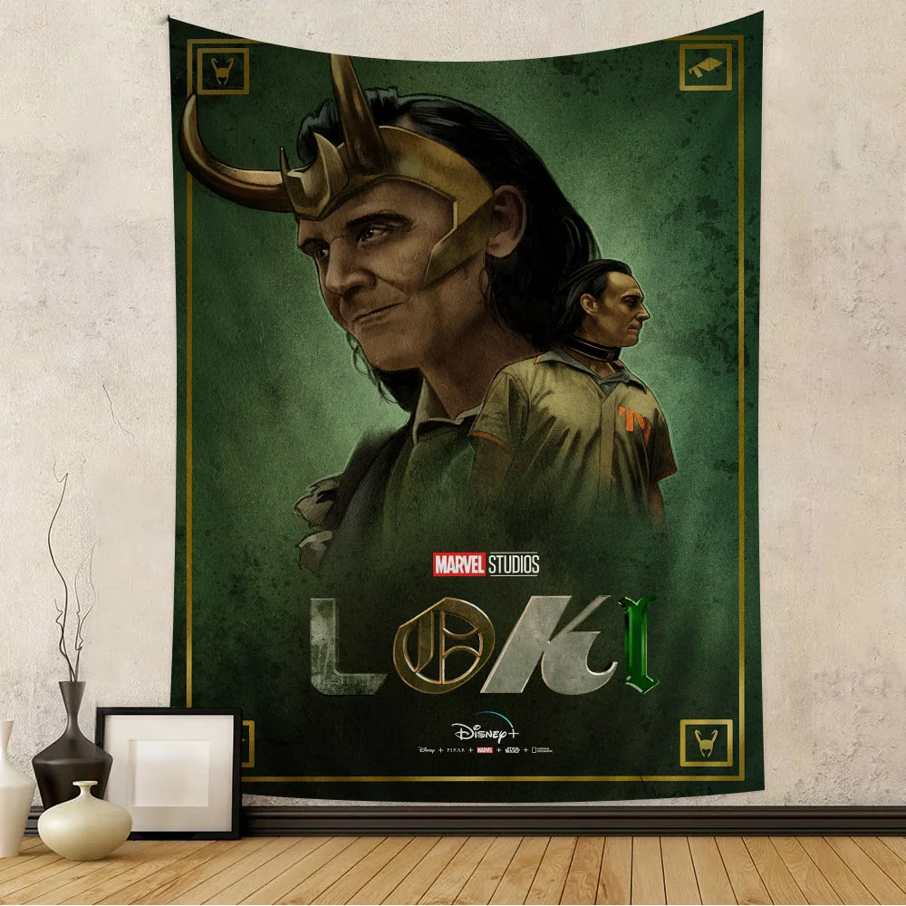 Tkanina ścienna Loki – oficjalny plakat sezonu 2