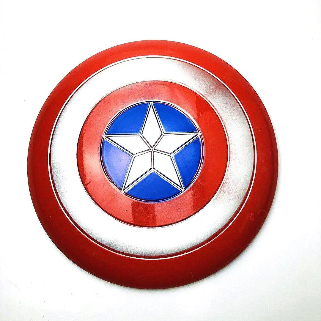 Kostium dziecięcy Captain America — kombinezon z tarczą, maską i peleryną