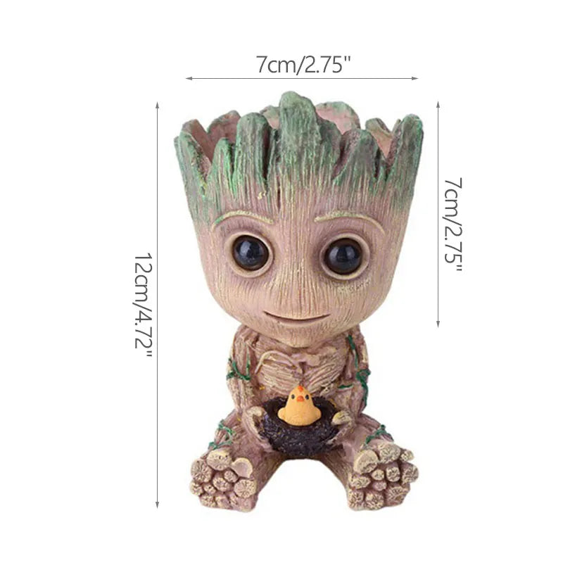 Doniczka Baby Groot – wielopozycyjny przybornik na ołówki i organizer