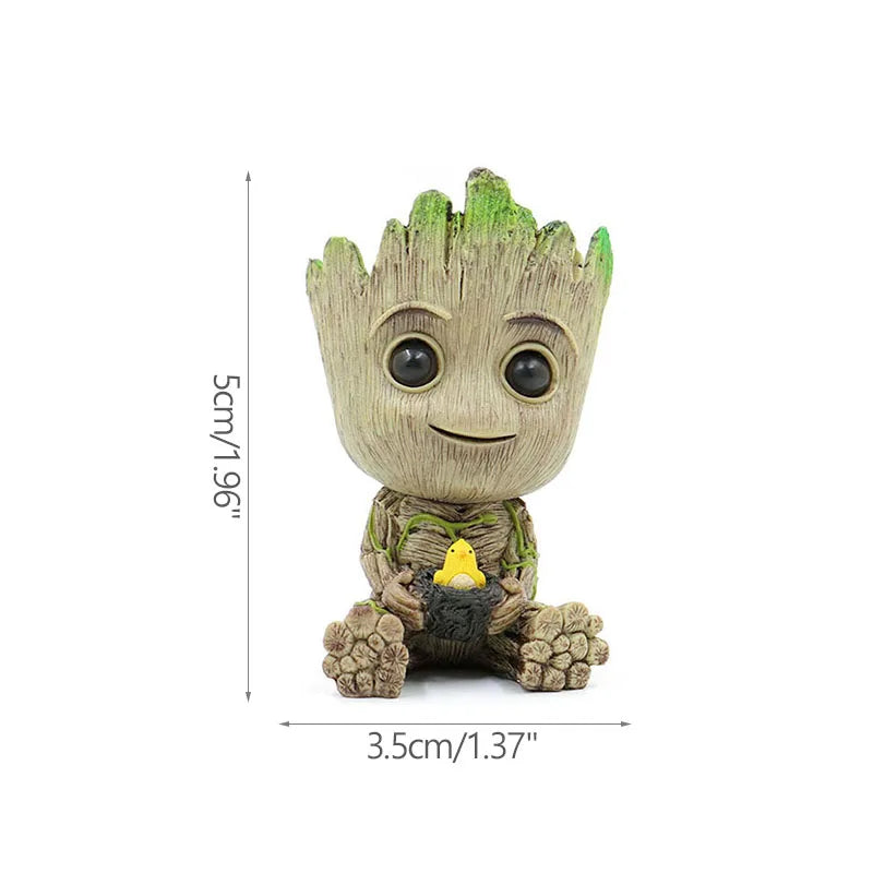 Doniczka Baby Groot – wielopozycyjny przybornik na ołówki i organizer