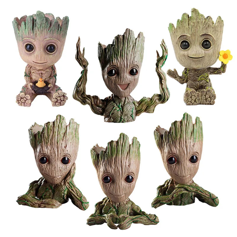 Doniczka Baby Groot – wielopozycyjny przybornik na ołówki i organizer