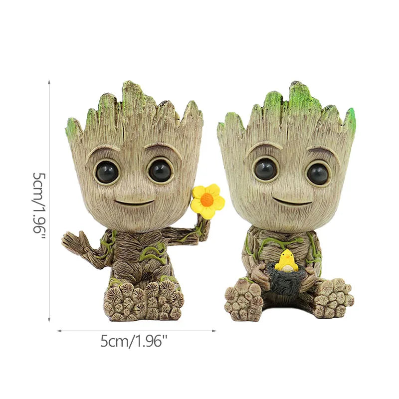 Doniczka Baby Groot – wielopozycyjny przybornik na ołówki i organizer