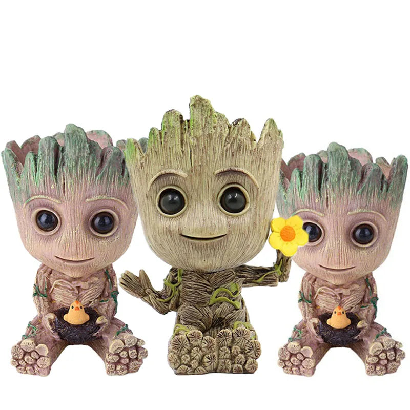 Doniczka Baby Groot – wielopozycyjny przybornik na ołówki i organizer