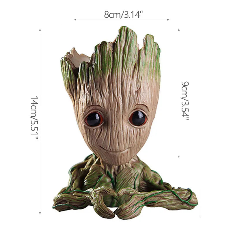 Doniczka Baby Groot – wielopozycyjny przybornik na ołówki i organizer
