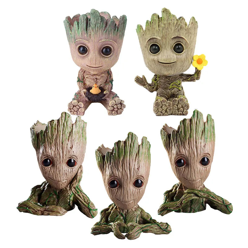 Doniczka Baby Groot – wielopozycyjny przybornik na ołówki i organizer