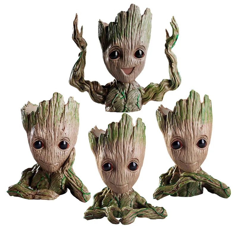 Doniczka Baby Groot – wielopozycyjny przybornik na ołówki i organizer