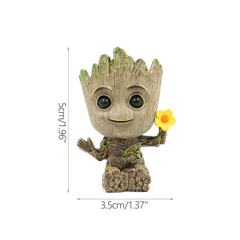 Doniczka Baby Groot – wielopozycyjny przybornik na ołówki i organizer