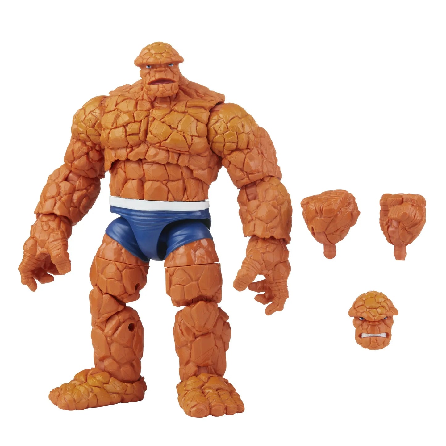 Figurka Marvel Legends Fantastic Four Retro Wave – The Thing, Ludzka Pochodnia, Niewidzialna Kobieta, M. Fantastyczny, Psycho-Man, 6 cali
