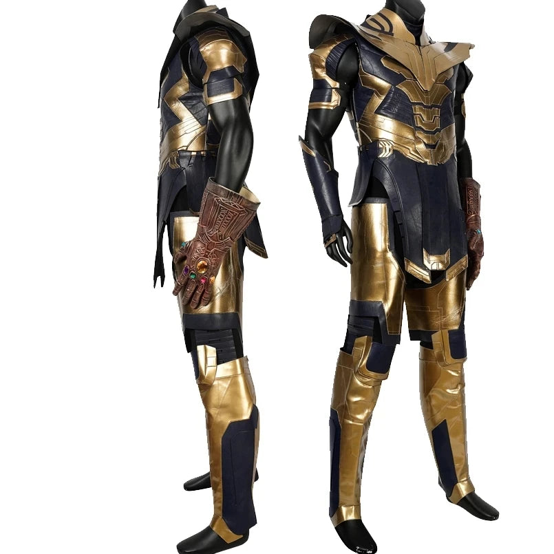 Kostium Thanos – granatowo-złota zbroja Endgame bez butów