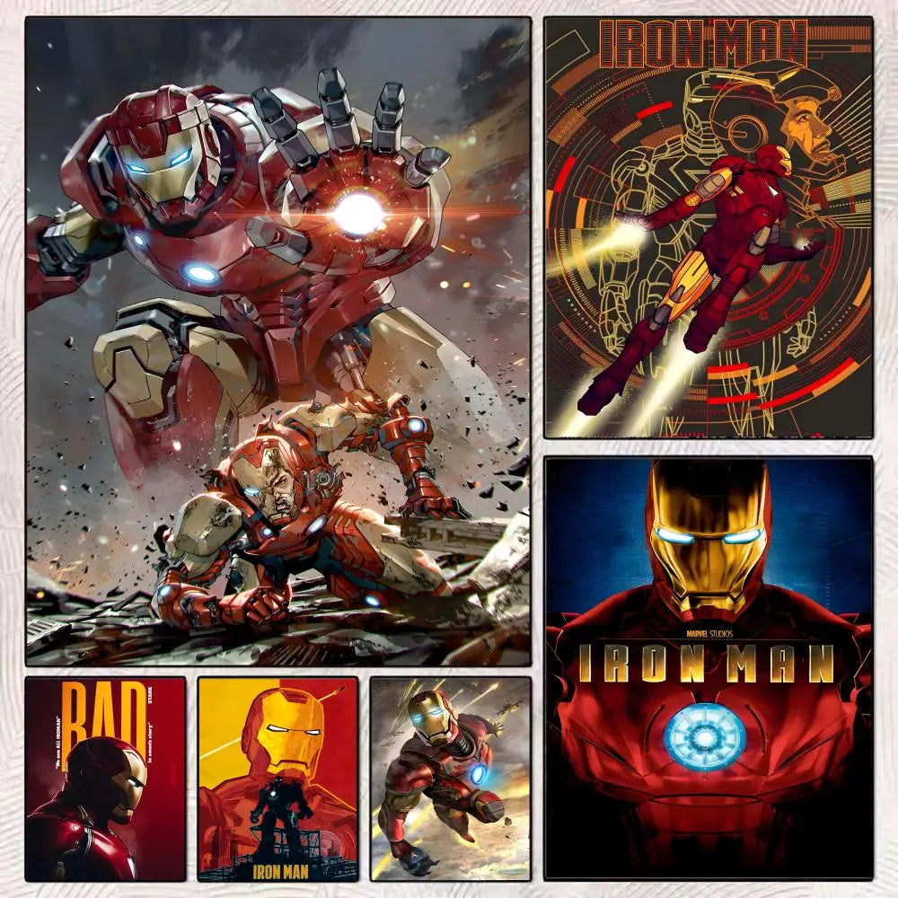Naklejka Iron Man – potężny wzlot