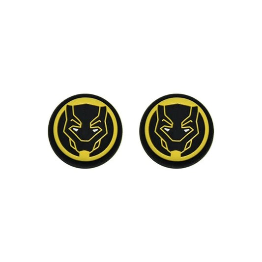 Nakładki na uchwyty kontrolera Black Panther – Czarno-żółty duet