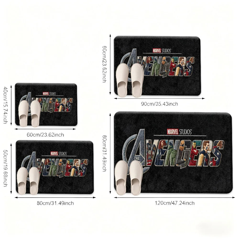 Dywan Marvel Avengers – wzór tajemniczej zielonej sylwetki