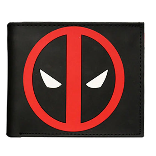 Portfel Avengers Deadpool – czerwone logo na czarnym tle