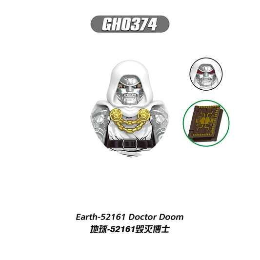 Figurka Doctor Doom – biała szata, Ziemia-52161, grimoire