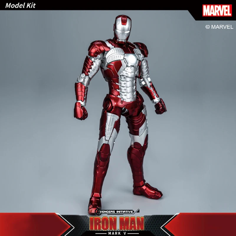Figurka Fondjoy Iron Man MK5 — czerwono-srebrna zbroja z pudełkiem