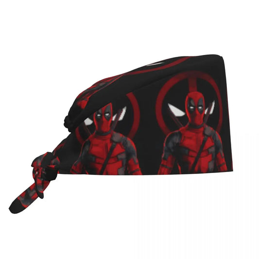 Bandana Deadpool – Czarne okrągłe logo
