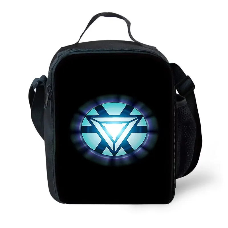 Torba na lunch Avengers Iron Man – trójkątny reaktor ARC