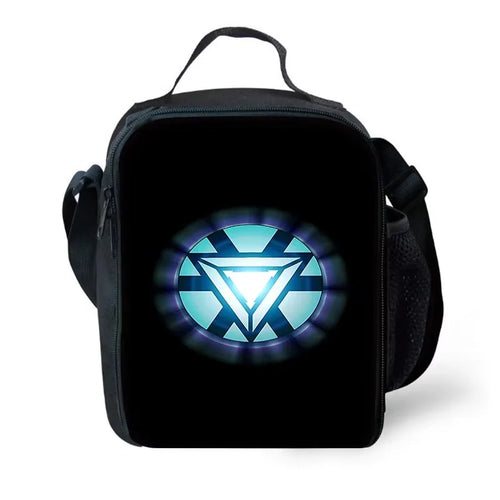 Torba na lunch Avengers Iron Man – trójkątny reaktor ARC
