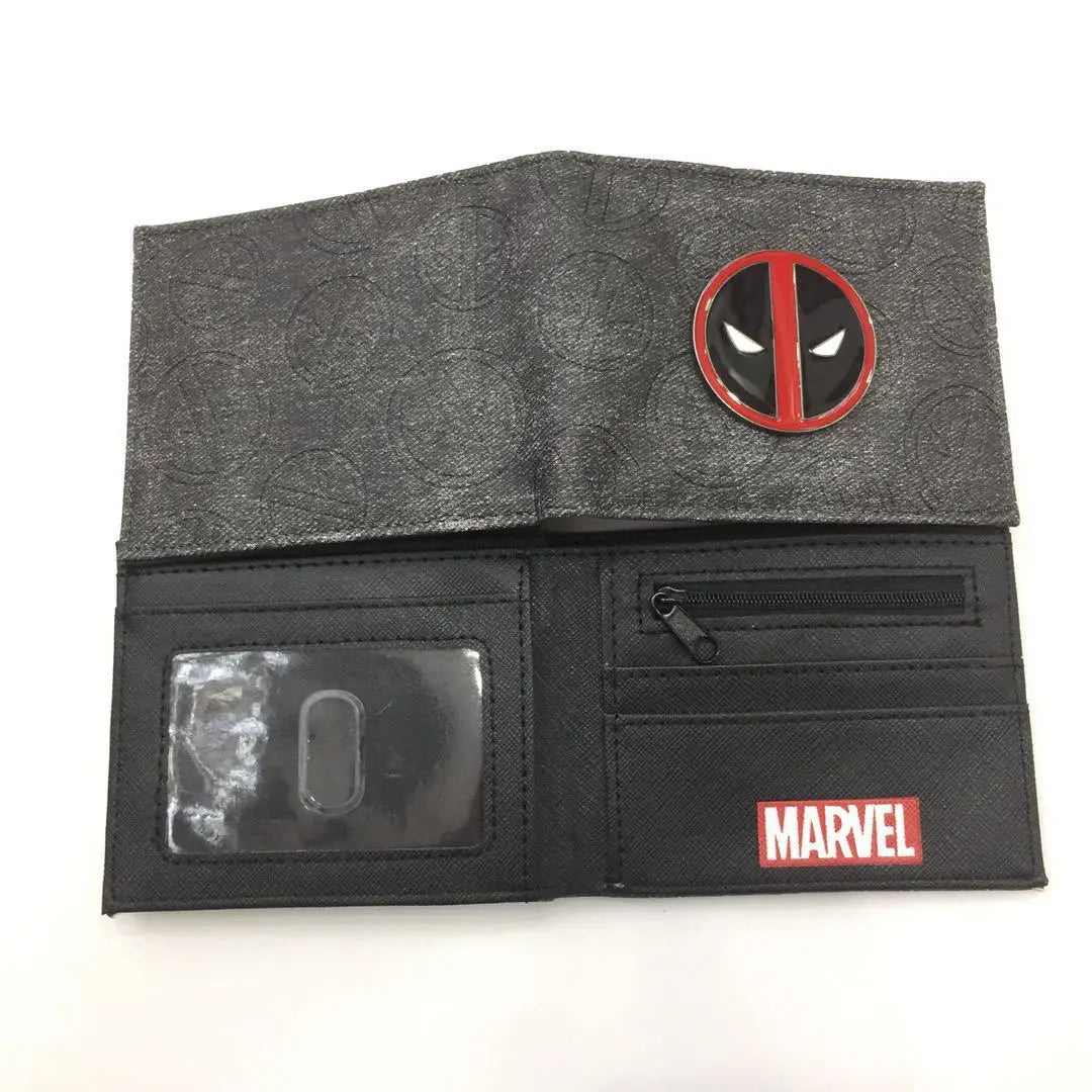 Portmonetka Avengers Deadpool – dwukolorowa, filcowoszara, Marvel