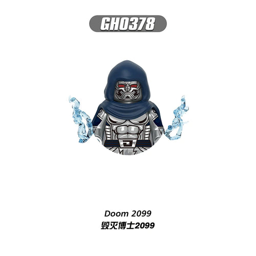 Figurka Doctor Doom – Doom 2099 z niebieskimi błyskawicami