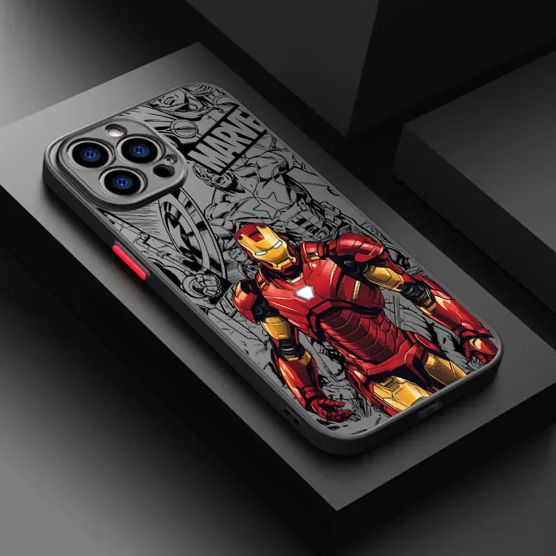 Etui Xiaomi Redmi Marvel Iron Man — cała sylwetka