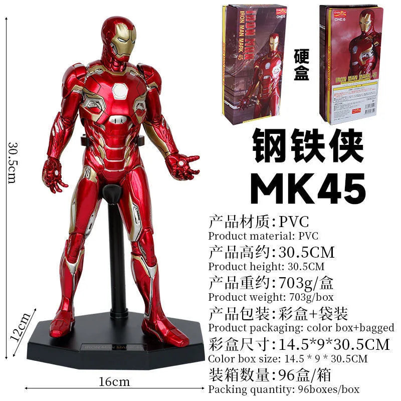 Figurka Iron Man MK45 – PVC 30cm