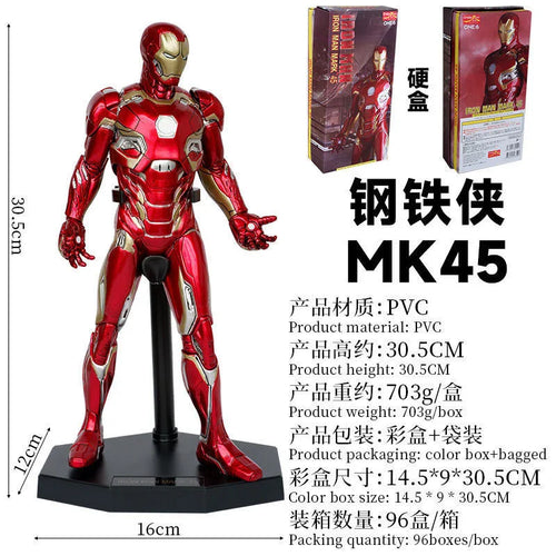Figurka Iron Man MK45 – PVC 30cm