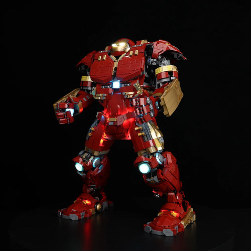 Zestaw podświetlenia LED do LEGO Hulkbuster 76210 – kompletne oświetlenie