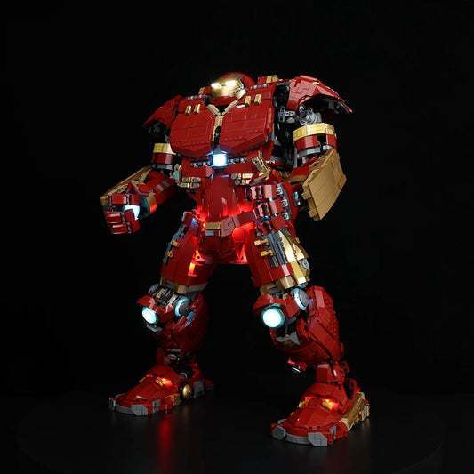 Zestaw podświetlenia LED do LEGO Hulkbuster 76210 – kompletne oświetlenie
