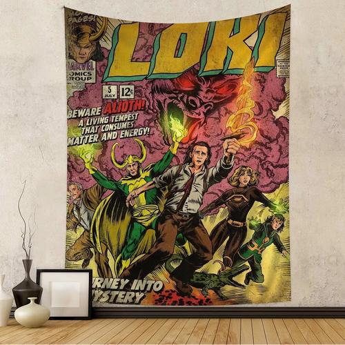 Tapeta Loki – komiksowa okładka Aliotha