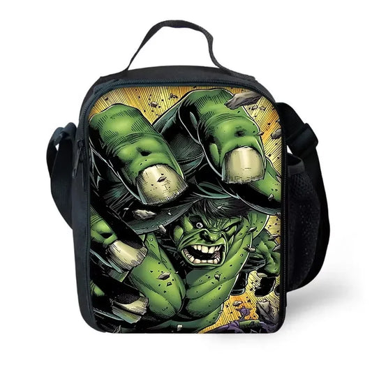 Torba na lunch Hulk – niszczycielskie pięści w stylu komiksowym