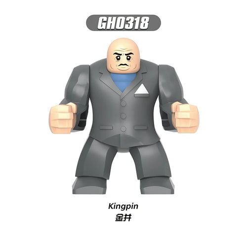 Figurka Kingpin – minifigurka w szarym kostiumie