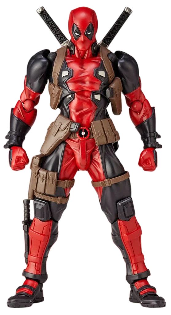 Figurka Deadpool – czerwono-czarny strój