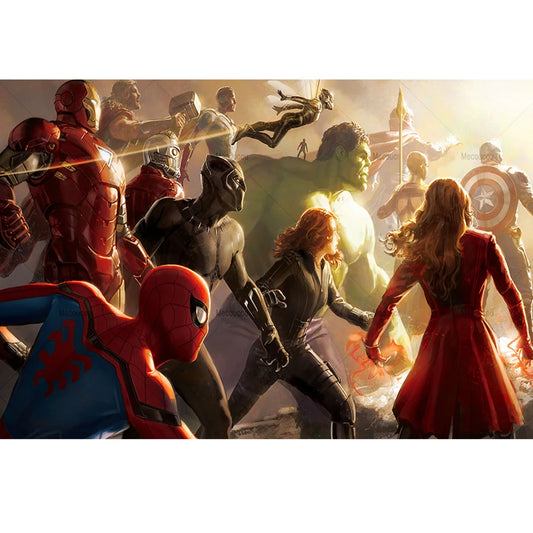 Plakat Captain America Civil War – starcie bohaterów