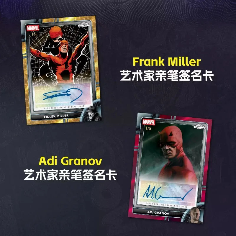 Karty kolekcjonerskie Topps Chrome Marvel Comics 2026 - oficjalny zestaw Wolverine Venom