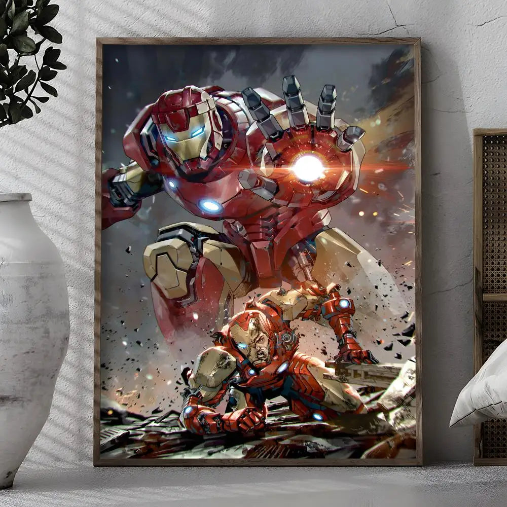 Naklejka Iron Man – zbliżenie