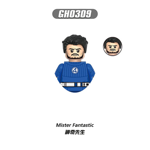 Figurka Mister Fantastic – niebieska Fantastic Four